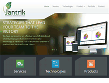 Tablet Screenshot of jantrik.com